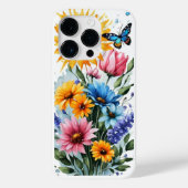 Coques Case-Mate iPhone Boîtier de téléphone à fleurs (Verso)