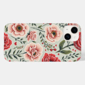 Coques Case-Mate iPhone boîtier de téléphone à fleurs (Verso (horizontal))