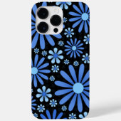 Coques Case-Mate iPhone Boîtier de téléphone à fleurs bleues (Verso)