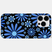Coques Case-Mate iPhone Boîtier de téléphone à fleurs bleues (Verso (horizontal))