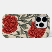 Coques Case-Mate iPhone Boîtier de téléphone à fleurs, Cadeau d'anniversai (Verso (horizontal))
