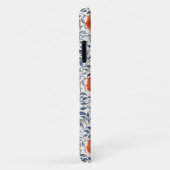 Coques Case-Mate iPhone Boîtier de téléphone à fleurs orange de style vint (Dos/Droite)