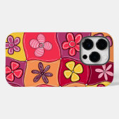 Coques Case-Mate iPhone Boîtier de téléphone à fleurs rétro (Verso (horizontal))