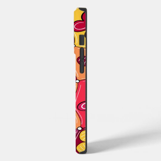 Coques Case-Mate iPhone Boîtier de téléphone à fleurs rétro (Verso / Gauche)