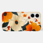 Coques Case-Mate iPhone Boîtier de téléphone à fusion florale (Verso (horizontal))
