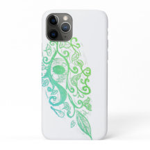 Boîtier de téléphone à motif floral