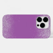 Coques Case-Mate iPhone Boîtier de téléphone argenté et violet (Verso (horizontal))
