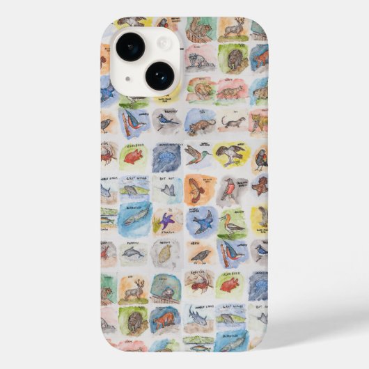 Coques Case-Mate iPhone Boîtier de téléphone avec images d'animaux (Verso)