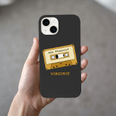 Coques Case-Mate iPhone Boîtier de téléphone bande de cassettes