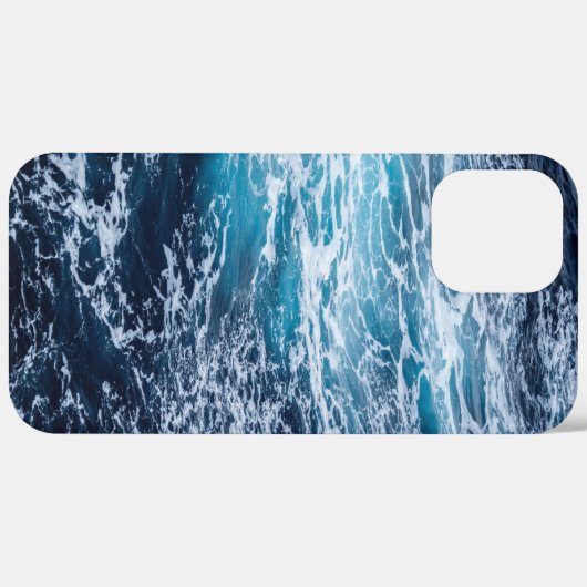 Coques Case-Mate iPhone boîtier de téléphone bleu mer (Retour (horizontal))