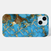 Coques Case-Mate iPhone Boîtier de téléphone bleu turquoise (Verso (horizontal))