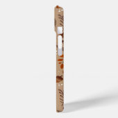 Coques Case-Mate iPhone Boîtier de téléphone café (Verso / Gauche)