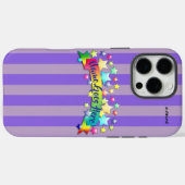 Coques Case-Mate iPhone Boîtier de téléphone cellulaire à bande violet HAM (Verso (horizontal))