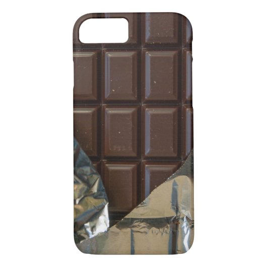 Coques Case-Mate iPhone Boîtier de téléphone cellulaire à barres chocolat (Dos)