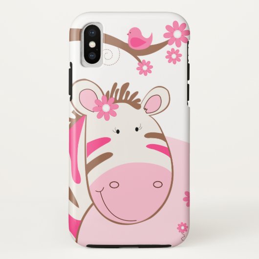 Coques Case-Mate iPhone Boîtier de téléphone cellulaire animal Zebra (Dos)