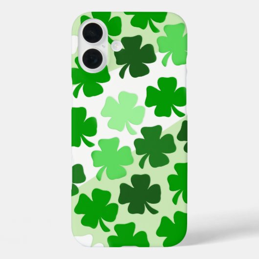 Coques Case-Mate iPhone Boîtier de téléphone cellulaire de Clover shamrock (Verso)