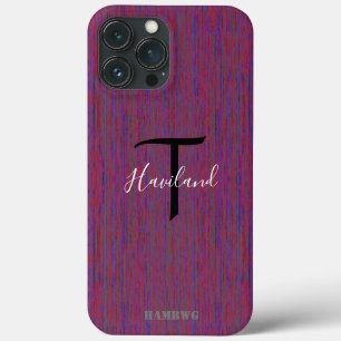 Case-Mate iPhone Case Boîtier de téléphone cellulaire monogramme HAMbyWG