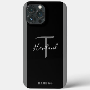 Case-Mate iPhone Case Boîtier de téléphone cellulaire monogramme HAMbyWG
