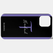 Coques Case-Mate iPhone Boîtier de téléphone cellulaire monogramme HAMbyWG (Verso (horizontal))