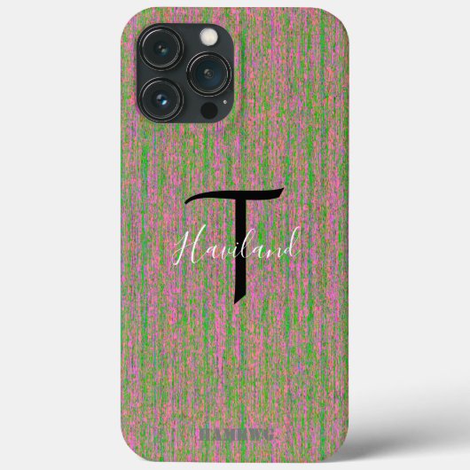 Coques Case-Mate iPhone Boîtier de téléphone cellulaire monogramme HAMbyWG (Verso)