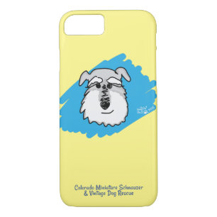 Etui iPhone Case-Mate Boîtier de téléphone cellulaire Schnauzer personna