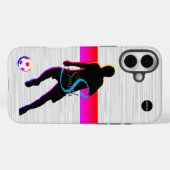 Coques Case-Mate iPhone Boîtier de téléphone cellulaire Soccer Player Grap (Verso (horizontal))