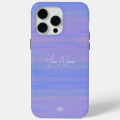 Coques Case-Mate iPhone Boîtier de téléphone cellulaire violet aquarelle (Verso)
