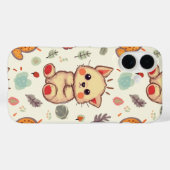 Coques Case-Mate iPhone boîtier de téléphone chat mignon (Verso (horizontal))