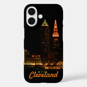 Coques iPhone 16 Boîtier de téléphone Cleveland Gold