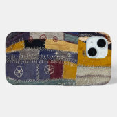 Coques Case-Mate iPhone Boîtier de téléphone Crazy Quilt antique (Verso (horizontal))