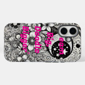 Coques Case-Mate iPhone Boîtier de téléphone créatif Doodle Art - Unique M (Verso (horizontal))