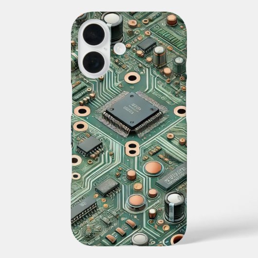 Coques Case-Mate iPhone Boîtier de téléphone de carte d'ordinateur (Verso)