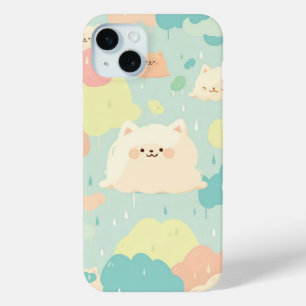 Coque iPhone 15 Mini Boîtier de téléphone de chat customisé avec votre
