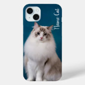 Coques Case-Mate iPhone Boîtier de téléphone de chat customisé avec votre  (Verso)