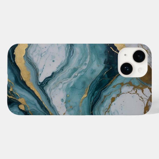 Coques Case-Mate iPhone boîtier de téléphone de conception marbale (Verso (horizontal))