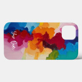 Coques Case-Mate iPhone Boîtier de téléphone de peinture personnalisé (Verso (horizontal))