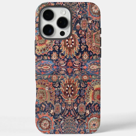 Coques Case-Mate iPhone Boîtier de téléphone de style gitan de la marine - (Verso)