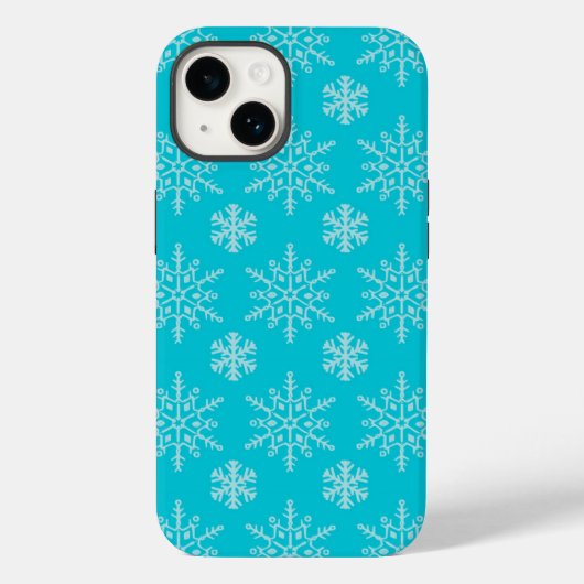 Coques Case-Mate iPhone Boîtier de téléphone des snowflèches (Verso)