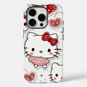 Coques iPhone 16 Pro Boîtier de téléphone design avec chaton mignon