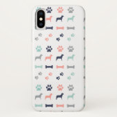 Coques Case-Mate iPhone Boîtier de téléphone d'impression de chien (Dos)