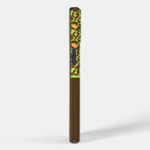 Coques Case-Mate iPhone Boîtier de téléphone d'impression Lime Green et Br (Verso / Droite)