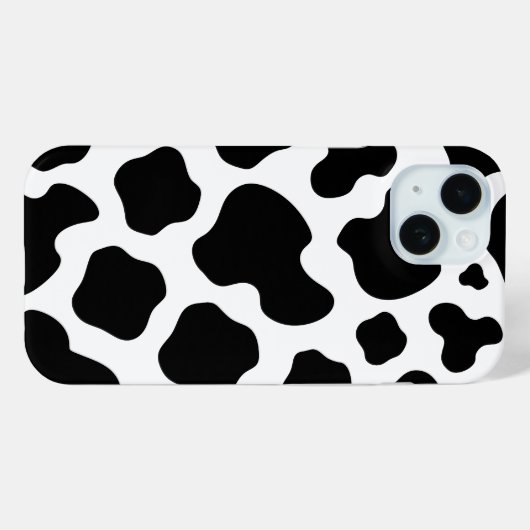 Coques Case-Mate iPhone Boîtier de téléphone d'impression pour vache (Verso (horizontal))