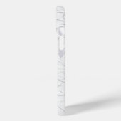 Coques Case-Mate iPhone Boîtier de téléphone Embossé blanc immaculé (Verso / Gauche)