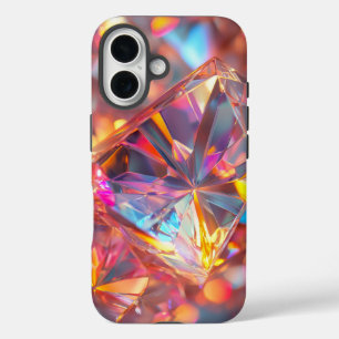 Coques iPhone 16 Boîtier de téléphone en cristal Prism Luxe