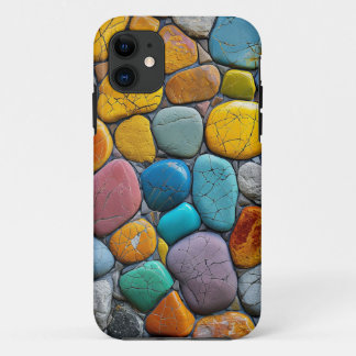 Case-Mate iPhone Case Boîtier de téléphone en pierre coloré