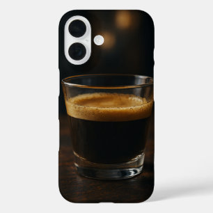 Coques iPhone 16 Boîtier de téléphone esthétique café - Espresso mi