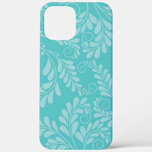 Coques Case-Mate iPhone Boîtier de téléphone fleuriste Turquoise (Verso)
