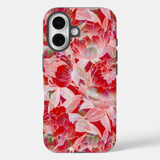Coques iPhone 16 Boîtier de téléphone floral