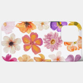 Coques Case-Mate iPhone Boîtier de téléphone floral Aquarelle (Verso (horizontal))