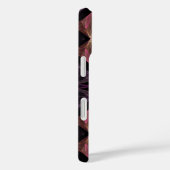 Coques Case-Mate iPhone Boîtier de téléphone fractal rouge n violet (Verso / Droite)